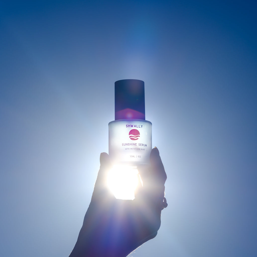 Methylene Blue Daily Sunshine Serum + Liposomal Copper Peptides Option
