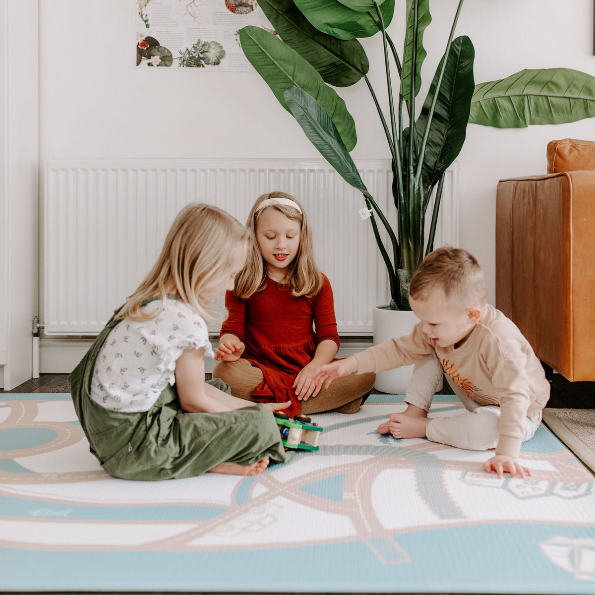 The August Rose Sand Shwally Playmat