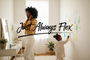 The words 'Always Flex' in a purple-to-orange gradient script font, centered on a solid white background.