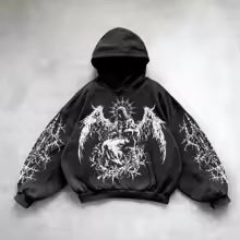 Gothic Graphic Print Unisex