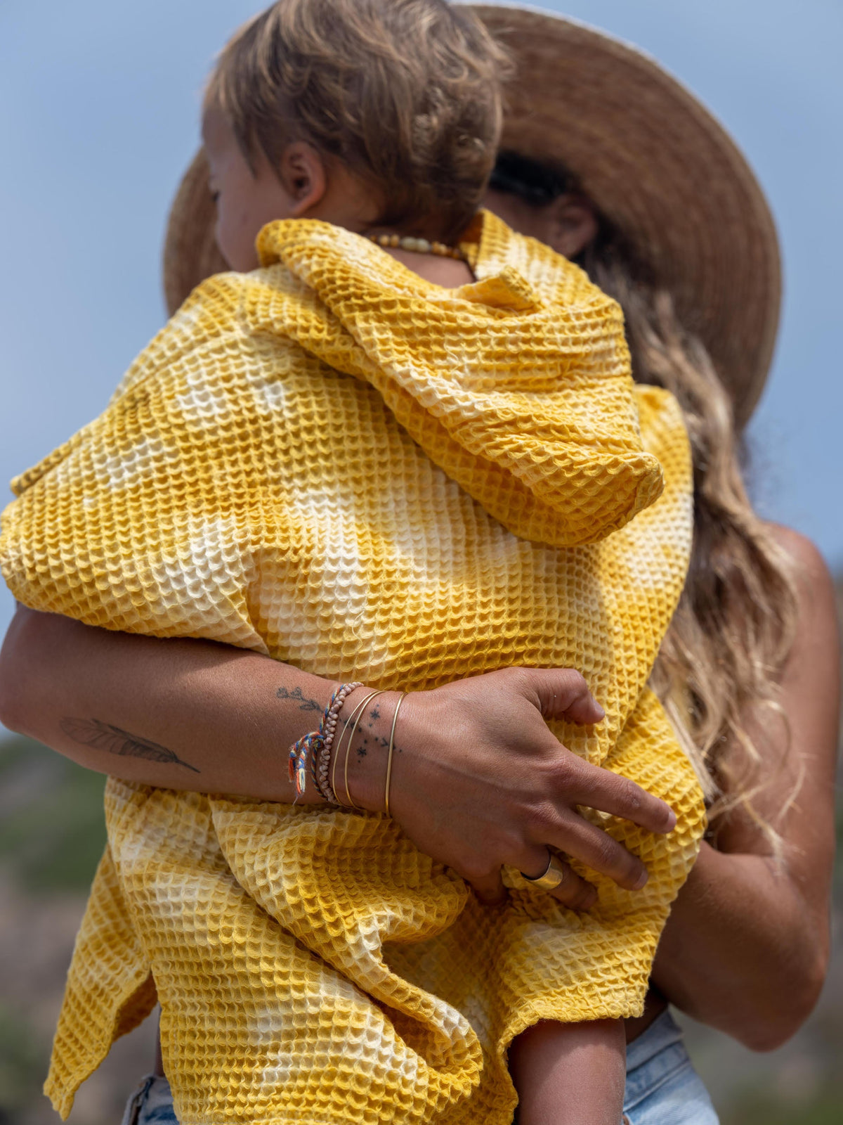 The Shwally Hand-Dyed Ponchos