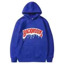 Backwoods Hoodies Fashion Letter Graphic Printed Sweatshirts