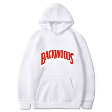 Backwoods Hoodies Fashion Letter Graphic Printed Sweatshirts