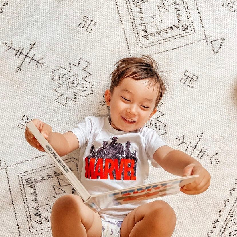 The Dakota Ivory Shwally Playmat