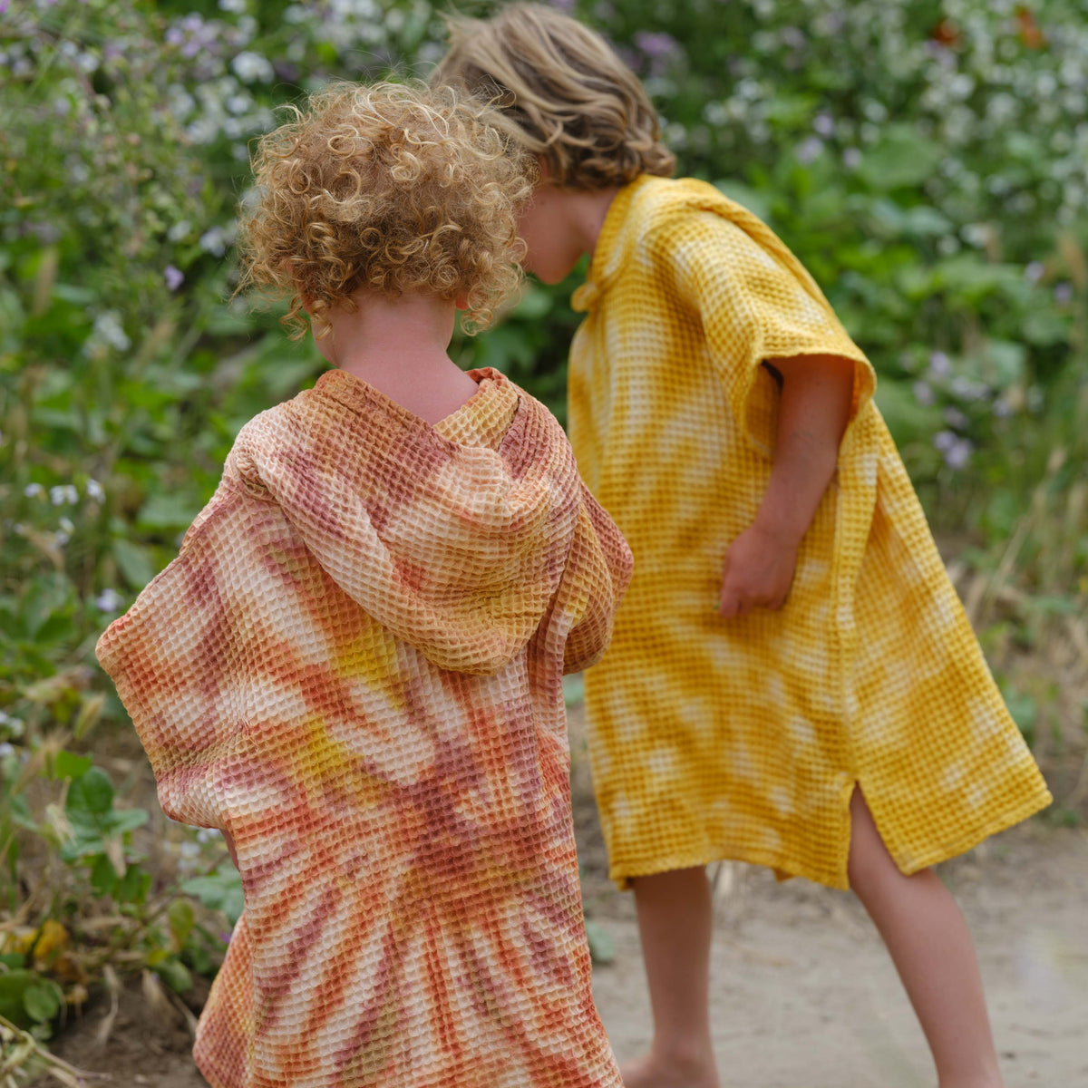 The Shwally Hand-Dyed Ponchos