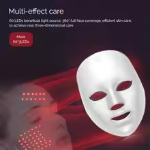 Wireless LED Mask 7 Color LED Face Anti Aging Rejuvenation Beauty Mask Machine