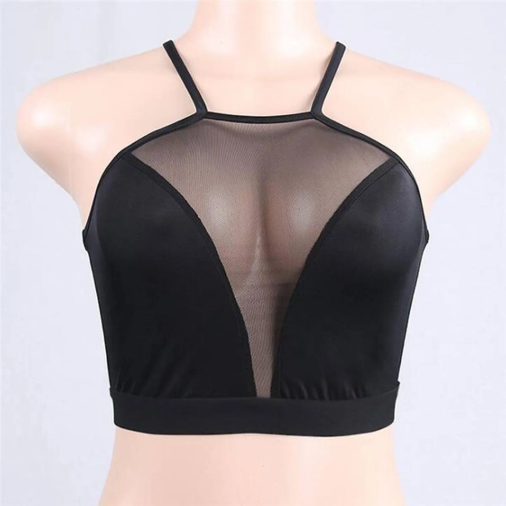 Mesh Crop Top