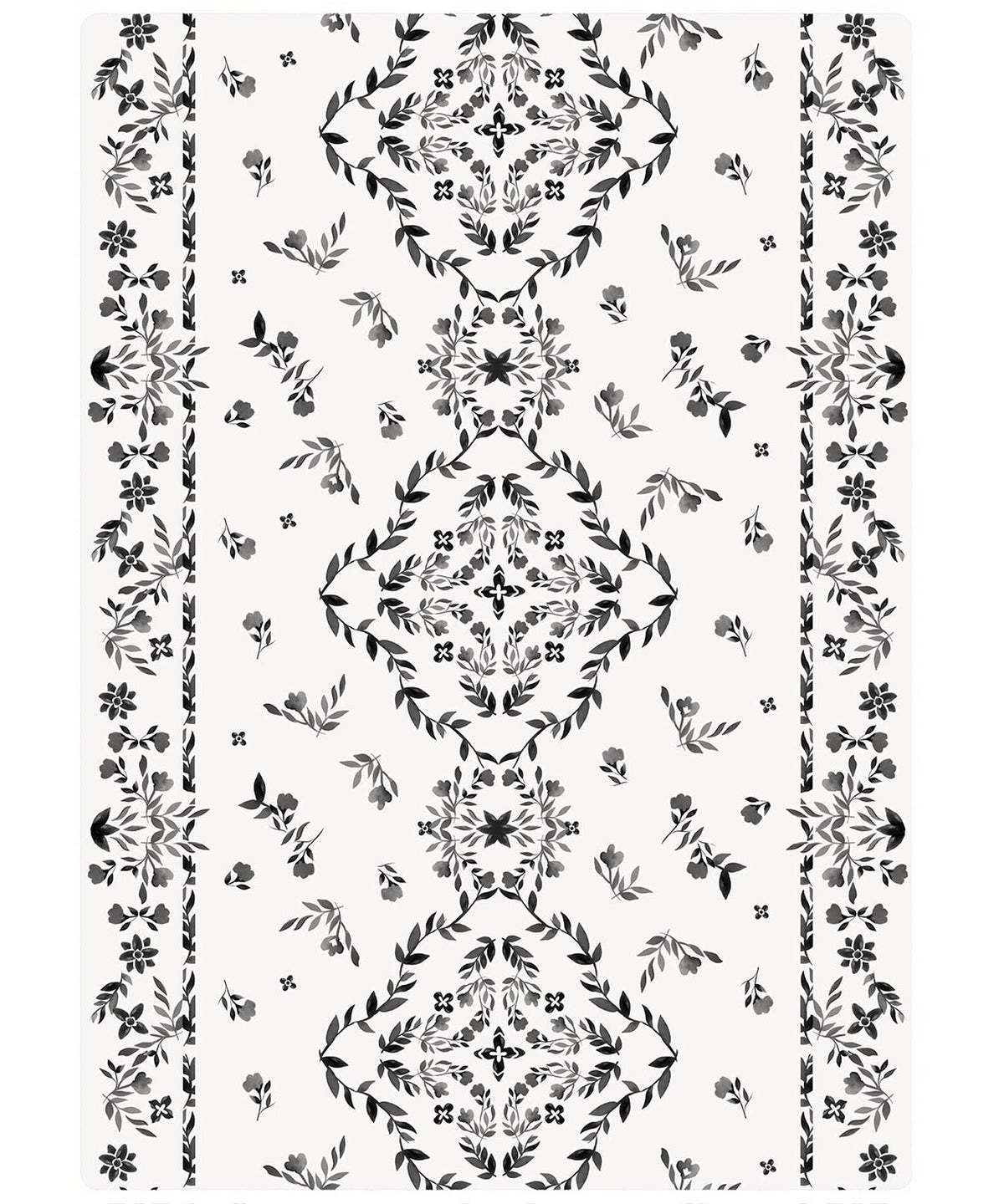 The August Rose White Shwally Playmat